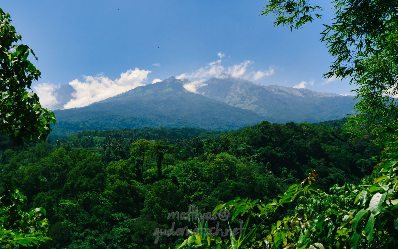 Landscapes Lombok Mountain